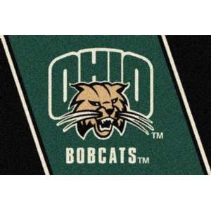  NCAA Team Spirit Rug   Ohio Bobcats