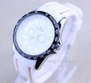 1Pcs CYD Fashion Big Dial Rubber Band Wrist Watch For Boys  