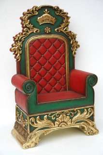 Santa Claus King Throne Santa Throne Christmas Chair  