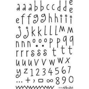  Tenley Alphabet   Lower Case Clear Stamp Arts, Crafts 