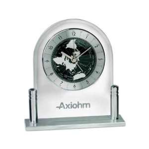  Tempus Mudus   Worldly designed clock with acrylic arch 