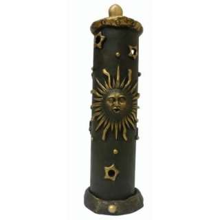 Mystical Treasures Sun & Star Tower Incense Burner Holder 13 Smoking 
