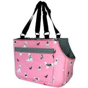   Ultimate Chic Pink Poodle Pet Tote  Size ONE SIZE