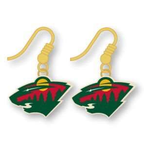 Minnesota Wild Logo Earrings