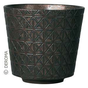  Deroma Borabora Vase Planter   Bronze Patio, Lawn 