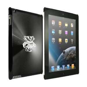  Black Apple iPad 2 Aluminum Plated Back Case Wisconsin 