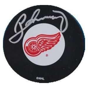  Borje Salming Signed Puck   )