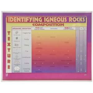 American Educational 2506TR Igneous Rock Chart Transparency Set