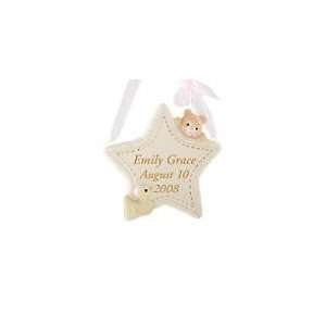  Lenox A Star Is Born Personalized Ornament, Girl