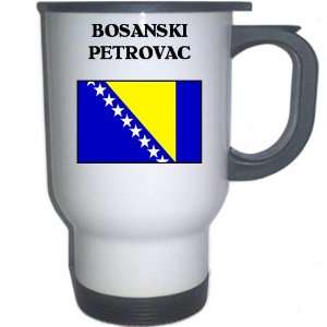  Bosnia   BOSANSKI PETROVAC White Stainless Steel Mug 