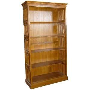  Teak Bookshelf w/ Five Shelves 16x40x78