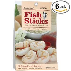 Bounty Bites Fish Sticks, Shrimp, 1.5 Ounce Pouches (Pack of 6 