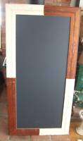 RECYCLED BARN Wood Frame Chalkboard Blackboard SHABBY  
