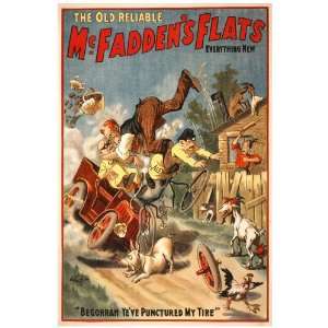  11x 14 Poster.  Mc. Faddens flat  Poster. Decor with 