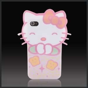 Hello Kitty Happy Big Face w bow Enigma flexible TPU soft skin case 