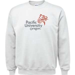  Pacific Boxers White Youth Logo Crewneck Sweatshirt 