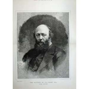  1886 Portrait Marquis Salisbury Man Prime Minister