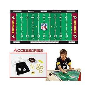  NFLR Licensed Finger FootballT Game Mat   Redskins 