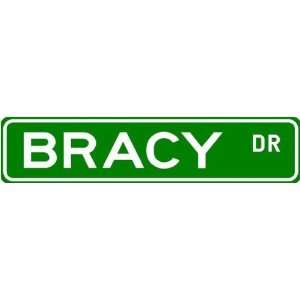 BRACY Street Name Sign ~ Family Lastname Sign ~ Gameroom, Basement 