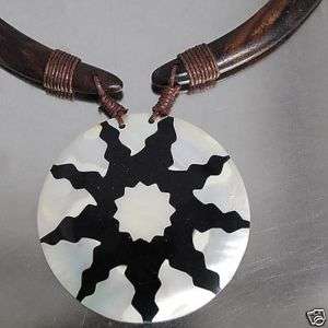 Elegance Jewelry Sea Shell Pendant W Choker Necklace  