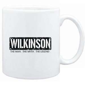  Mug White  Wilkinson  THE MAN   THE MYTH   THE LEGEND 