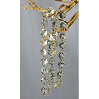  Ice Drop Faux Clear Crystal Garland Explore similar items