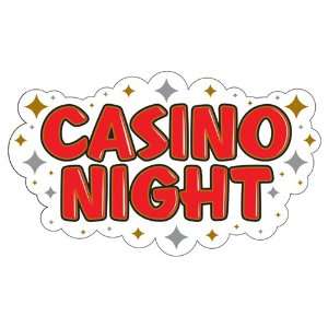  Card Night Casino Cutouts