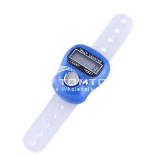 Cute LCD Electronic Digital 5 Digit Ring Tally Counter  