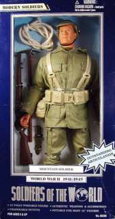Rare Soldiers of the World   1945 Mountain Soldier NIB  
