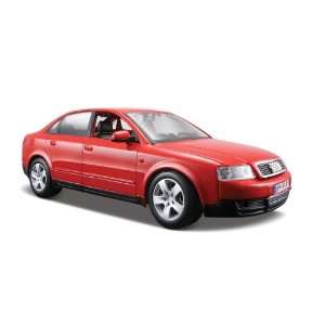  Maisto Die Cast 124 Scale Red Audi A4 Toys & Games