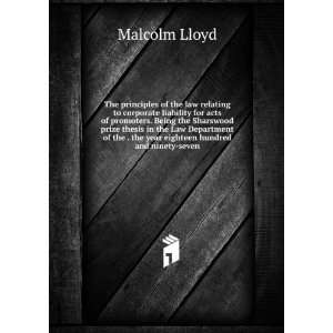   the . the year eighteen hundred and ninety seven Malcolm Lloyd Books