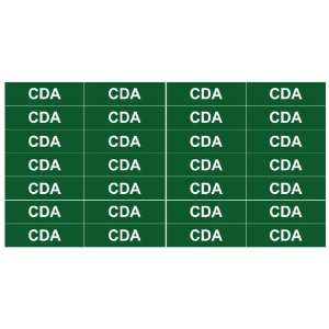 CDA ____Gas Pipe Tubing Labels__ 3/8 Height, 1 