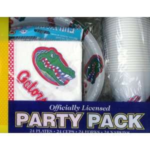  Florida Gators Tailgate Party Pack 24 Pc. Set Sports 