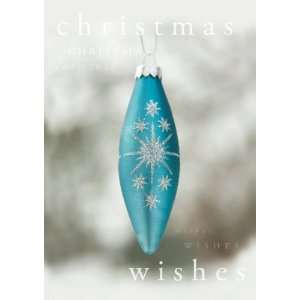  Marian Heath Portal Boxed Christmas Cards, Blue Glass 