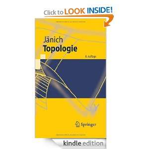 Topologie (Springer Lehrbuch) (German Edition) Klaus Jänich  