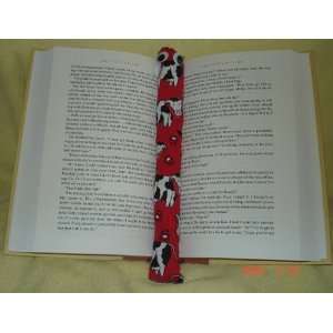 Red Cows Booksnake A Handmade Weighted Bookmark    the Perfect Gift 