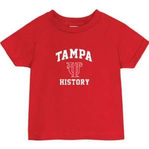  Tampa Spartans Red Toddler/Kids History Arch T Shirt 