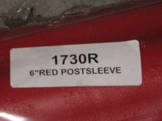New Eagle Bollard Post Cover 1730R Red Post Sleeve 6  