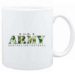  Mug White  US ARMY Australian Football / CAMOUFLAGE 