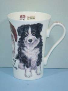   Kirkham Fine Bone China Mug Dogs at Home Made in England Dog  