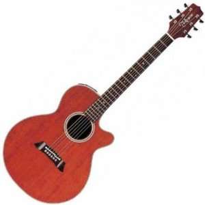 Takamine EF261SAN Noveau Gloss Antique Stain Acoustic Electric Guitar 