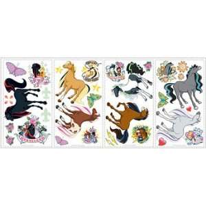  Horseland Peel & Stick Wall Decals   US ONLY Toys & Games