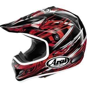 Arai VX Pro III Brisk Helmet   X Small/Red Automotive