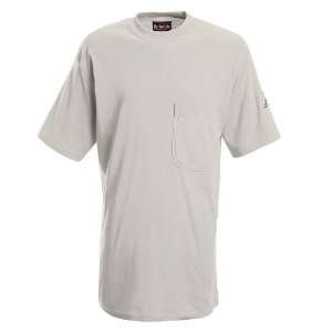 Short Sleeve Tagless TShirt EXCEL FR Grey  Industrial 