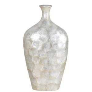  Opalescent Seashell 18 1/2 High Vase