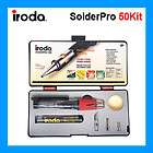 IRODA Gas Soldering Iron Kit PRO 50K/with three extra tips(power range 