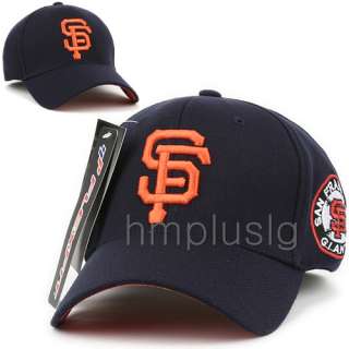 San Francisco Giants Flex Fit Baseball Cap Hat MB BLUE  