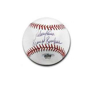   Autographed Baseball with Bronx Bombers Inscription