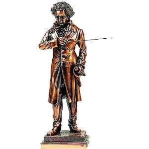  Beethoven Statue   Copper Finish
