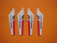 Syma S107G Metal Gyro RC Helicopter Main RED Color Blades Set & AC 